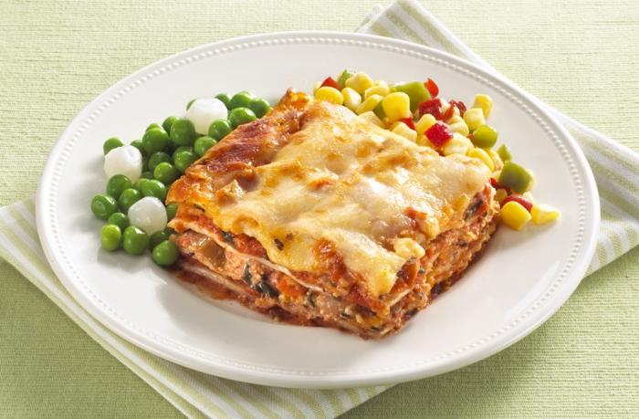 Lasagne -resepti vegaaninen ravitsemus höyrytettyjä herneitä