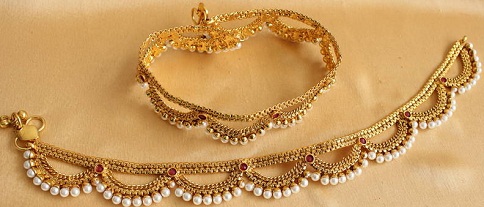 anklet-designs-antik-perle-anklet