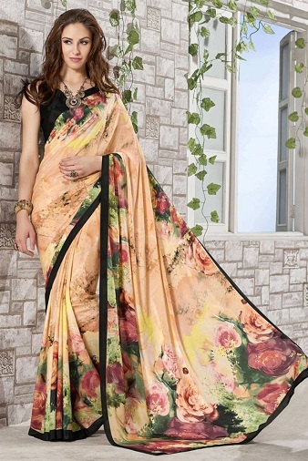 Daily Wear Crepe Saree