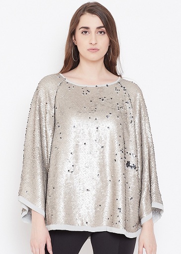 Fancy Sequin Designer Top