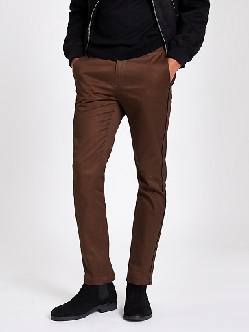 Brune skinny bukser