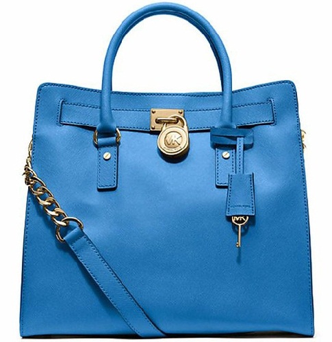 Michael Kors Hamilton - Heritage Blue kézitáska