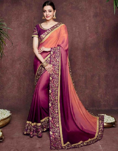 Kajal Aggarwal i Designer Saree