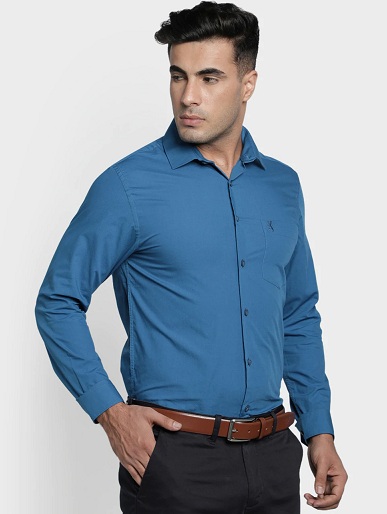 Formelle almindelige fuldærmede skjorter til mænd
