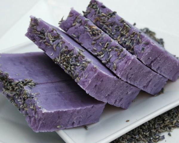 Tee laventeli saippua itse kakku muotti laventeli kukkia-koon
