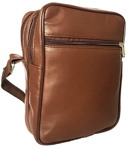 Lunatik Eredeti Bőr Sling Cross Body-Bag/ Messenger Bag
