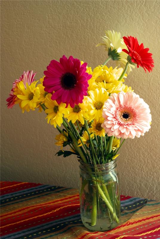 elävä terve fytoterapia kimppu muuraus purkki elää terveellistä fytoterapiakimppua