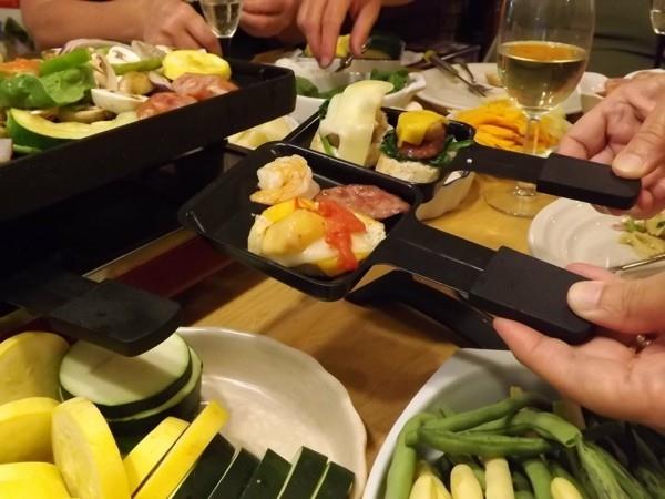 herkullisia ja runsaita raclette -ideoita