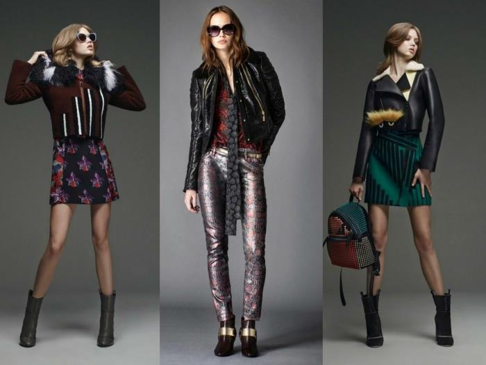 nahkatakit modernit mallit 2016 rento tyylikäs haute couture