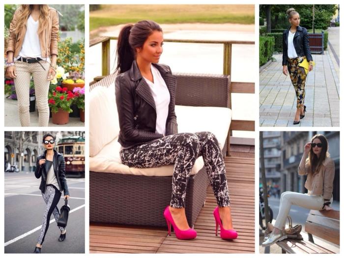nahkatakit modernit mallit 2016 rento kaupunkityyliset tiukat housut farkut