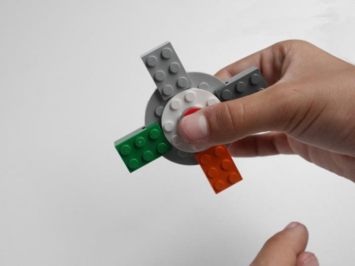lego fidget spinner tekee omia stressinvastaisia ​​leluja