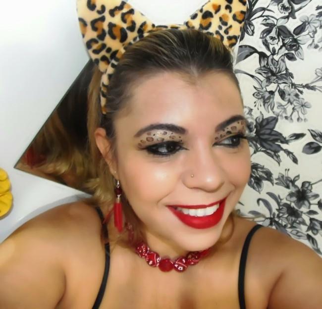 leopardi meikki karnevaali muodostavat ideoita