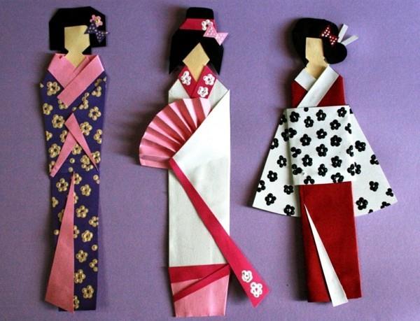 tee kirjanmerkeistä hauskoja ideoita geisha