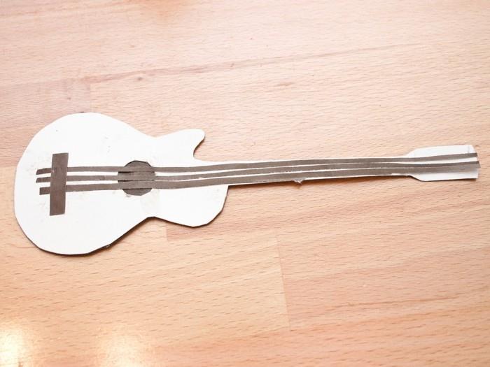 kirjanmerkki tinker paperi kitara luova tinkering