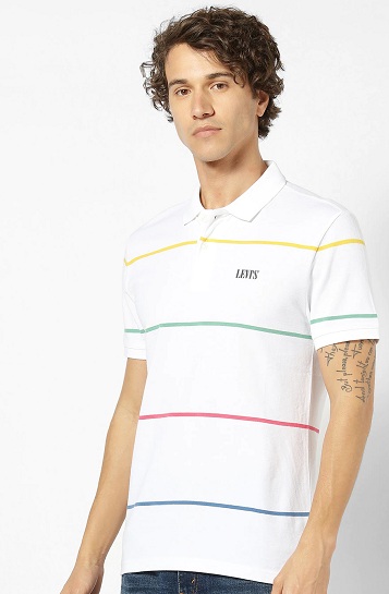 Levis Striped Slim Fit T -shirt