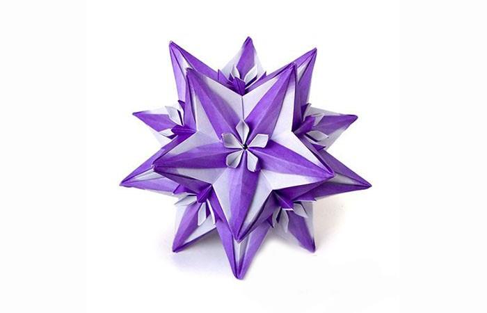 purista violetti paperi herrnhuter tähti itse