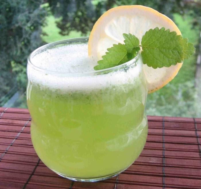 limonadi -ideoita vihreä juoma