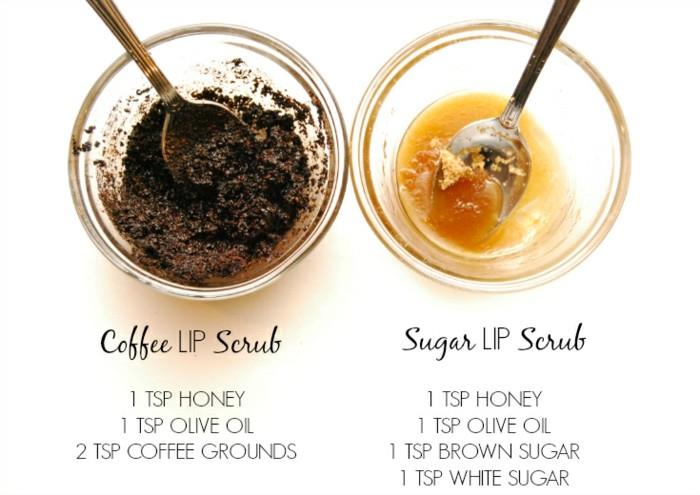 huulikuorinta reseptit hunaja kahvi huulikuorinta
