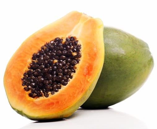 Papaya undgås under graviditet