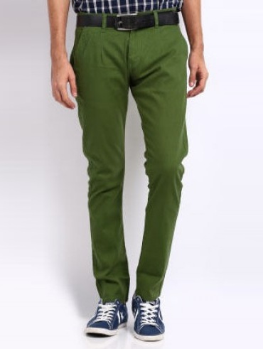 Grønne formelle bukser