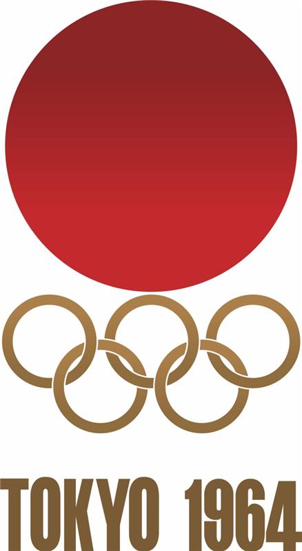 logo olympialaiset 1964 Japani Tokio Kesäpelit 2020