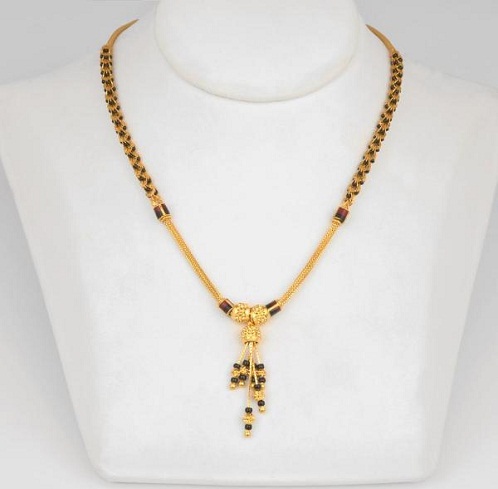Swirl Long Mangalsutra
