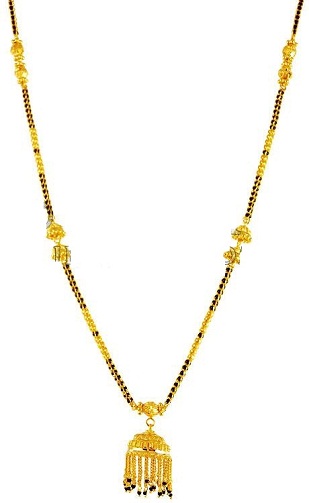 Jhumka designet Long Mangalsutra