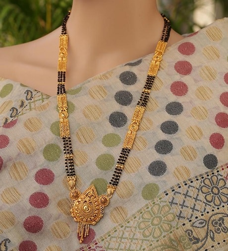 Lang kæde traditionel Mangalsutra