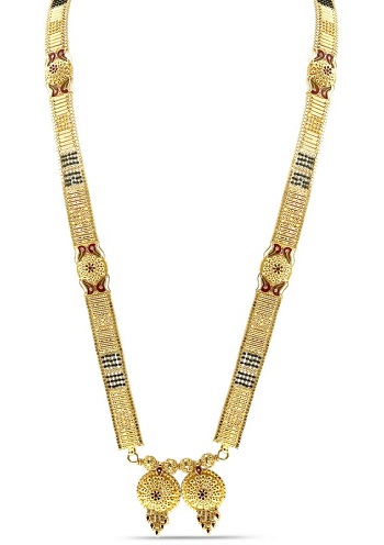 Dual Locket Long Mangalsutra