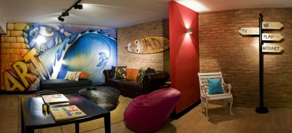 lounge nuorten design -huone