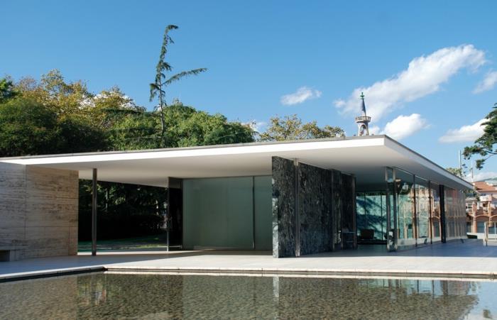 ludwig mies van der rohe barcelona paviljonki