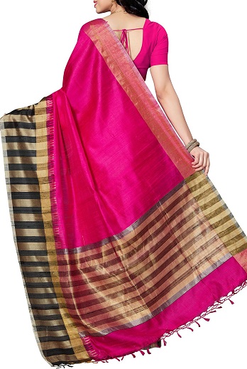 Dupion Tussar Saree