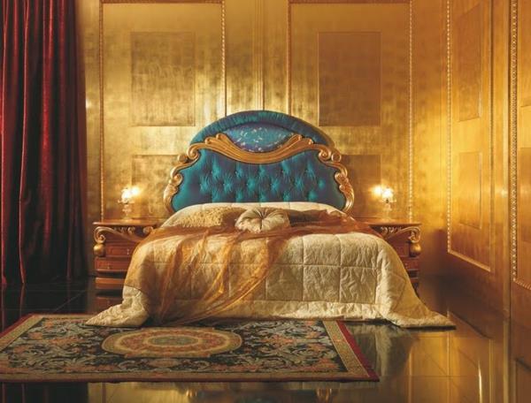 huonekalut ylelliset italialaiset suunnittelija huonekalut pääty sininen