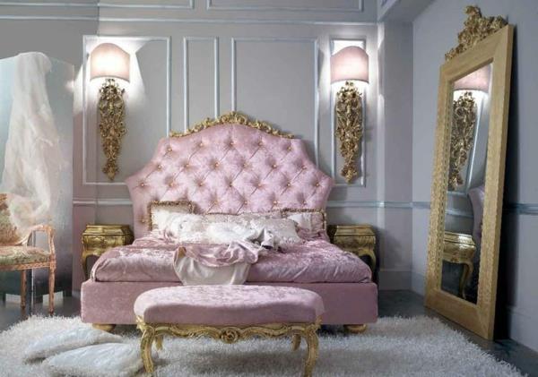 huonekalut italialaiset suunnittelijakalusteet vaaleanpunainen päätyverhoilu