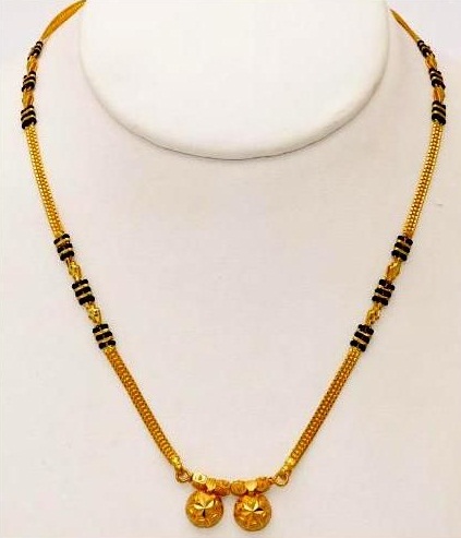 Three String Maharashtrian Mangalsutra