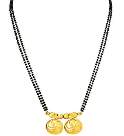 Sima hosszú stílusú mangalsutra