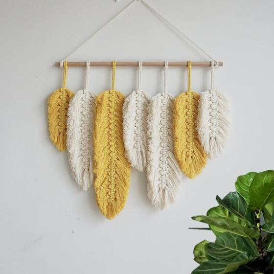 macrame sulka diy seinäkoristeidea