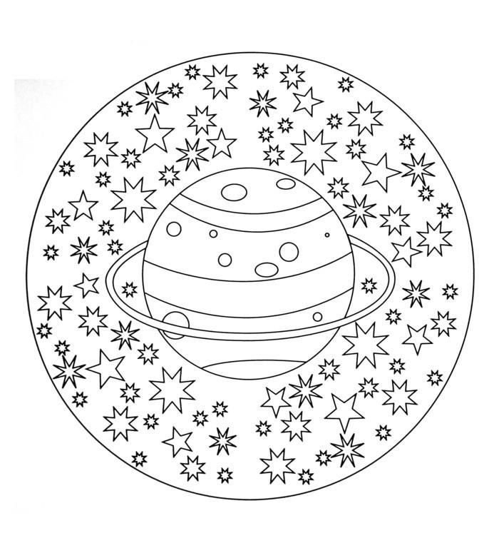 mandala joulua varten värityskuvat joulu planeetta