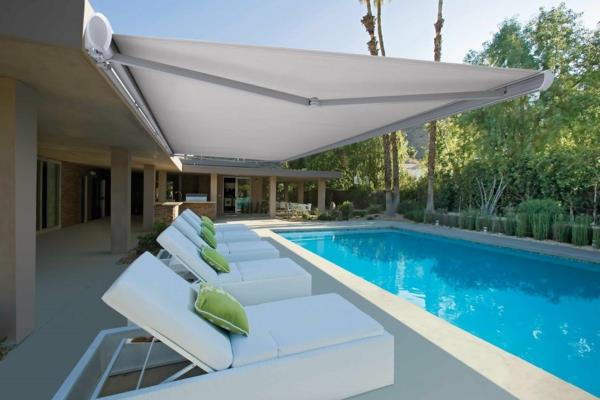 teltta uima -altaalla korvaa markiisin kangas terassi yksityisyysnäyttö aurinkosuoja