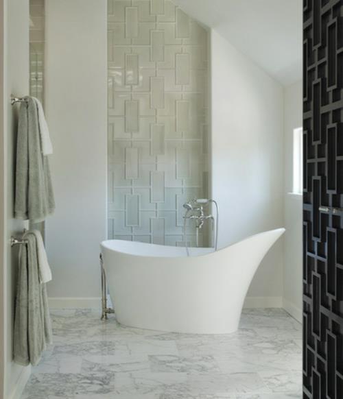 marmori kotikäyttöön vapaasti seisova valkoinen keraaminen kylpyamme
