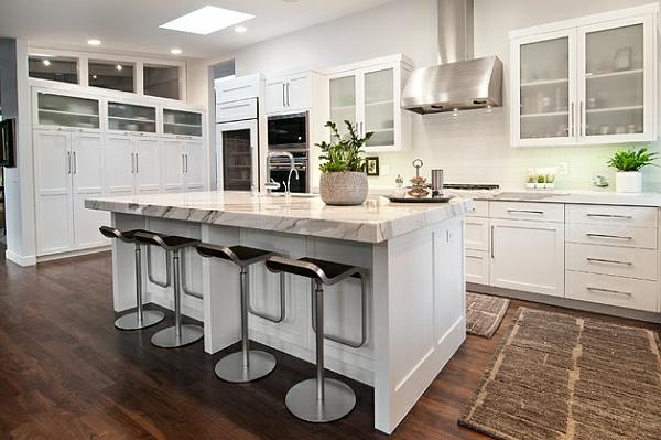 keittiökalusteet huone marmorinen keittiösaari keittiökalusteet