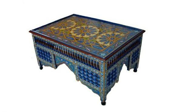 kuninkaallinen kuvio värit pöytä itämaiset huonekalut