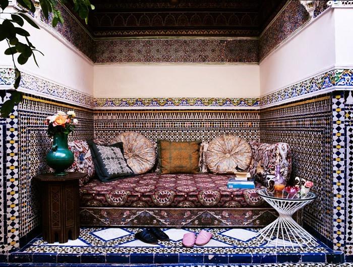 marokkolaiset laatat sementtilaatat sisustusideat asunnon suunnittelu ajattelevat eri tavalla mosaiikkilaatat luova seinäsuunnittelu