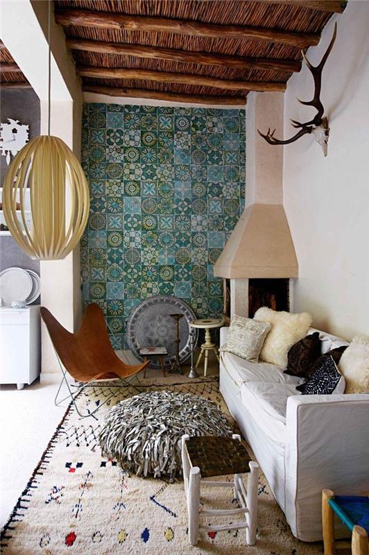 marokkolaiset laatat sementtilaatat sisustusideat asunnon suunnittelu ajattelevat eri tavalla mosaiikkilaatat luova seinäsuunnittelu vihreä