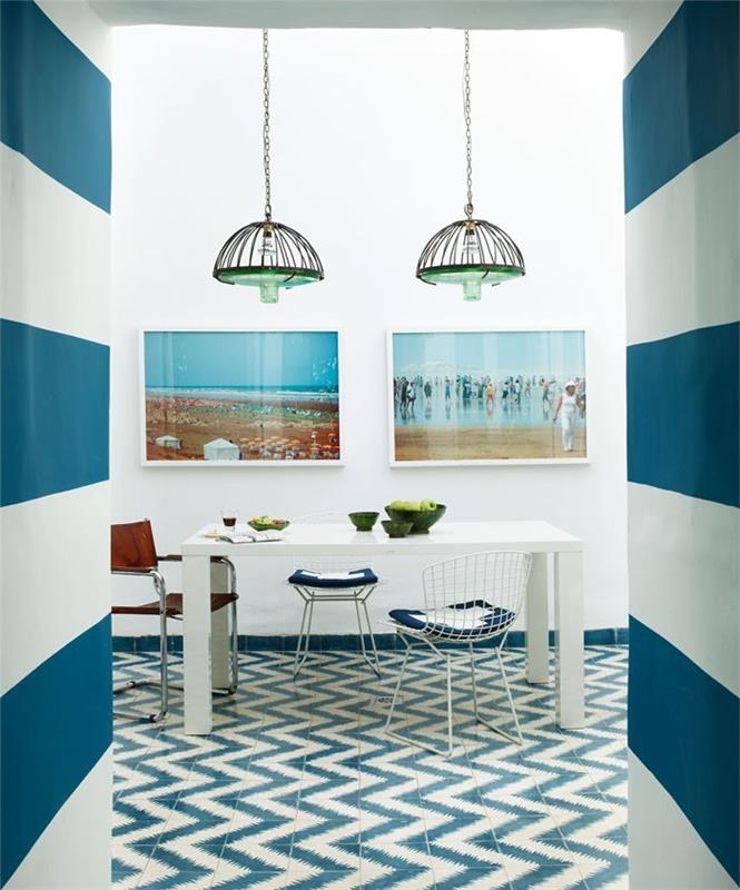 marokkolaiset laatat sementtilaatat sisustusideat asunnon suunnittelu ajattelevat eri tavalla mosaiikkilaatat luova seinäsuunnittelu merenkulku