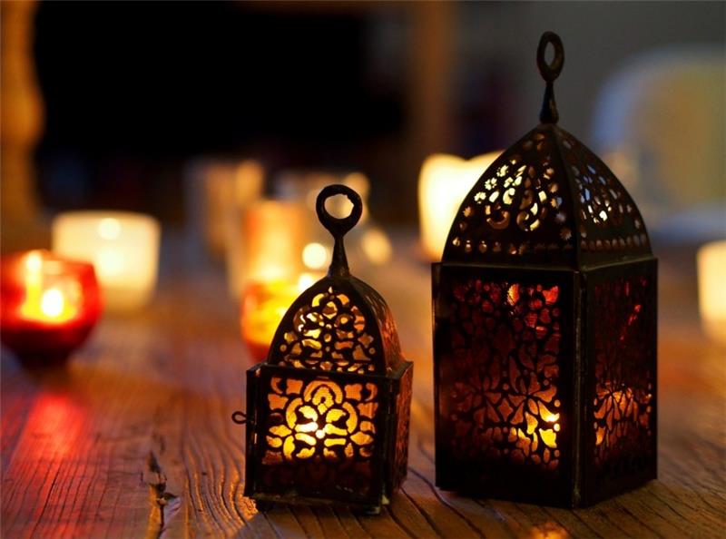 Marokkolainen lamppu sopii valaistukseen enemmän kodikkuutta
