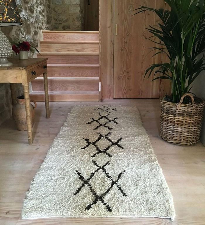 marokkolaiset matot tyylikäs vintage -matto -eteinen