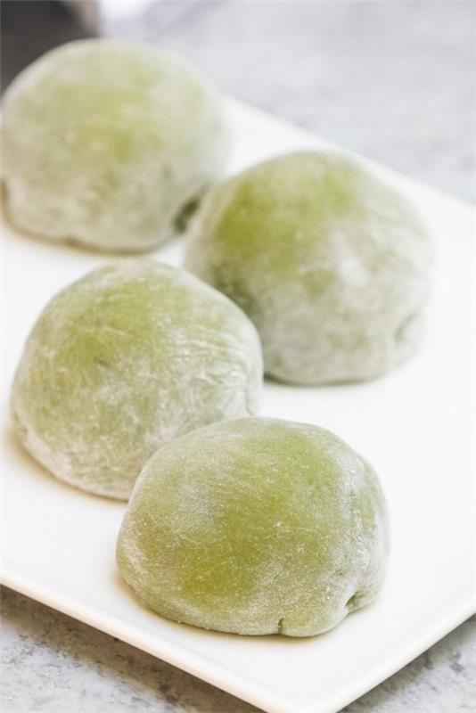 matcha mochi -jäätelön resepti