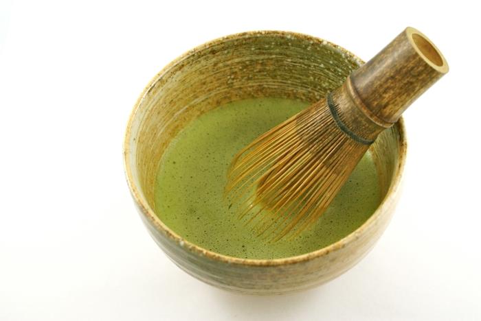 matcha -tee perinteinen japanilainen teeseremonia bambu