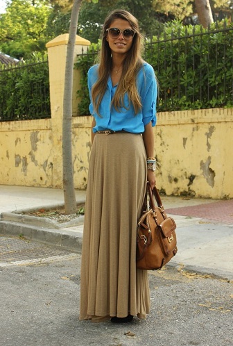 Spring Maxi nederdel